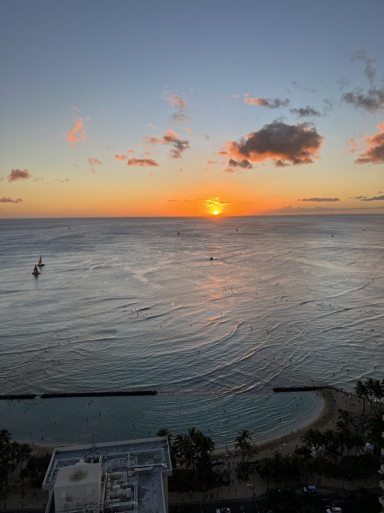 Waikiki Beach Sunset